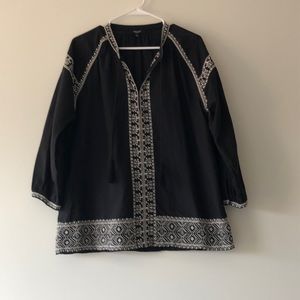 Madewell Embroidered Blouse